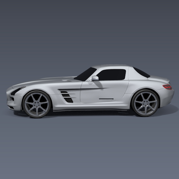 Mercedes SLS AMG 2011 sports car