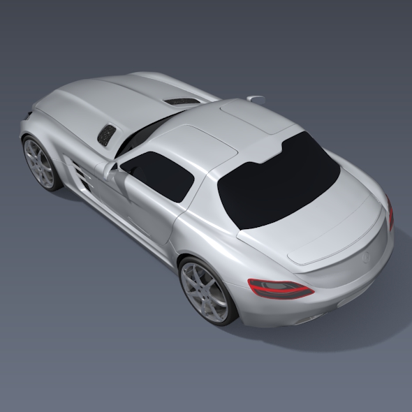 Mercedes SLS AMG 2011 sports car