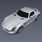 Mercedes SLS AMG 2011 sports car