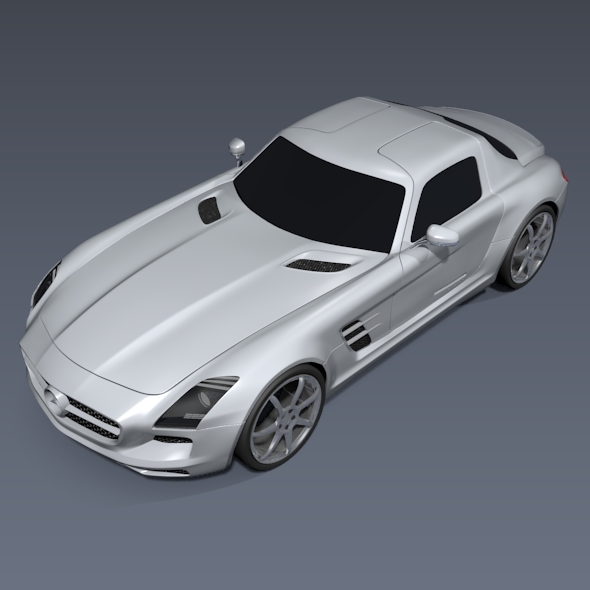 Mercedes SLS AMG 2011 sports car