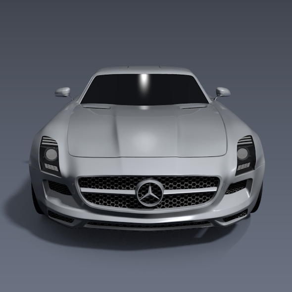 Mercedes SLS AMG 2011 sports car