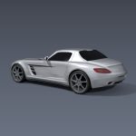 Mercedes SLS AMG 2011 sports car