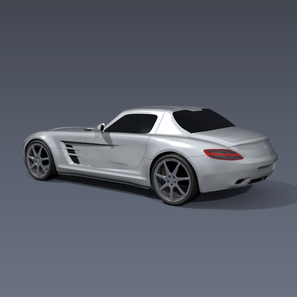 Mercedes SLS AMG 2011 sports car