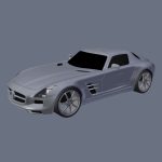 Mercedes SLS AMG 2011 sports car