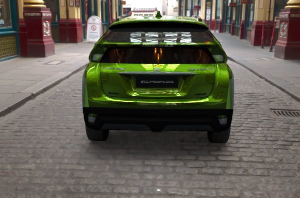 mitsubishi eclipse cross green
