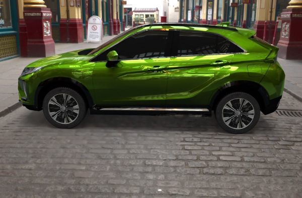 mitsubishi eclipse cross green