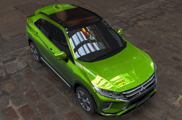 mitsubishi eclipse cross green