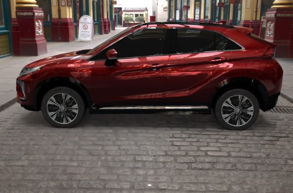 mitsubishi eclipse cross red