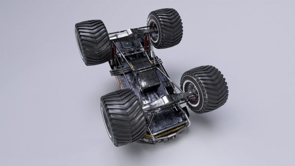 Monster Truck Full Rig Unity and Unreal Engine 4