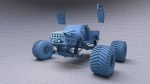 Monster Truck Full Rig Unity and Unreal Engine 4