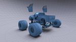 Monster Truck Full Rig Unity and Unreal Engine 4