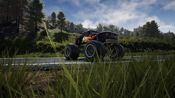 Monster Truck Full Rig Unity and Unreal Engine 4
