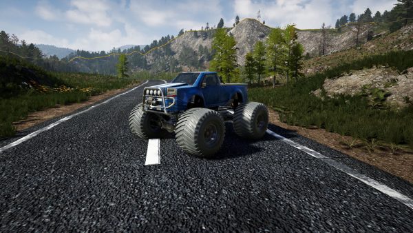 Monster Truck Full Rig Unity and Unreal Engine 4