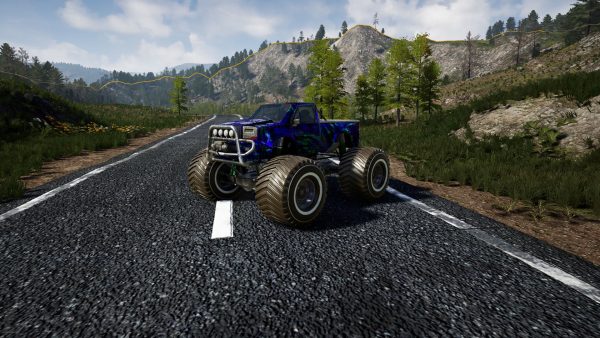 Monster Truck Full Rig Unity and Unreal Engine 4