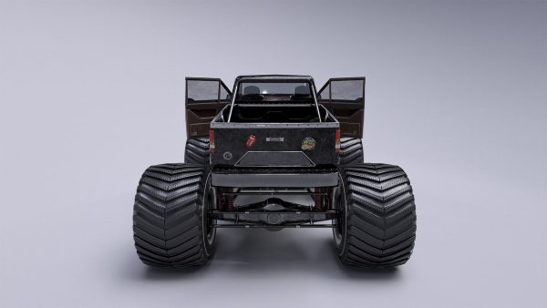 Monster Truck Full Rig Unity and Unreal Engine 4