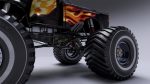 Monster Truck Full Rig Unity and Unreal Engine 4