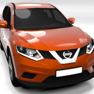 NISSAN X-TRAIL 2015 LOWPOLY