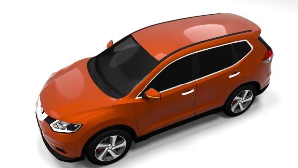 NISSAN X-TRAIL 2015 LOWPOLY