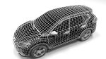 NISSAN X-TRAIL 2015 LOWPOLY