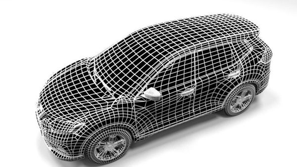 NISSAN X-TRAIL 2015 LOWPOLY
