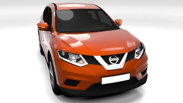 NISSAN X-TRAIL 2015 LOWPOLY
