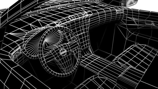 NISSAN X-TRAIL 2015 LOWPOLY