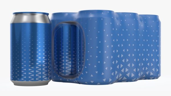 Packaging for 330ml six standard beverage soda beer cans