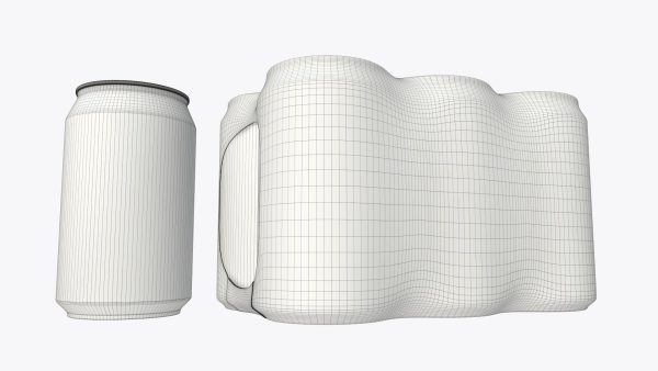 Packaging for 330ml six standard beverage soda beer cans