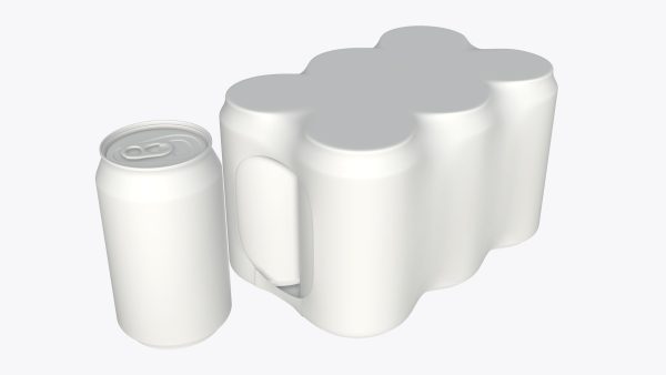 Packaging for 330ml six standard beverage soda beer cans