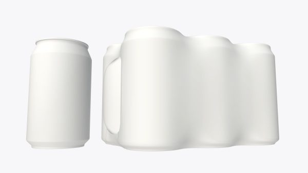 Packaging for 330ml six standard beverage soda beer cans