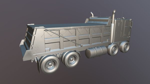 Peterbilt 362 tandem dump truck