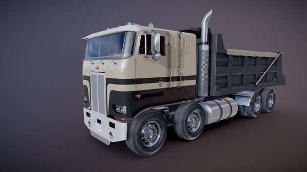Peterbilt 362 tandem dump truck