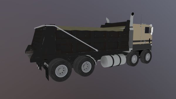 Peterbilt 362 tandem dump truck