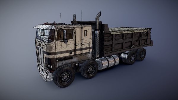Peterbilt 362 tandem dump truck