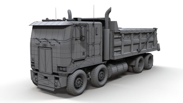 Peterbilt 362 tandem dump truck