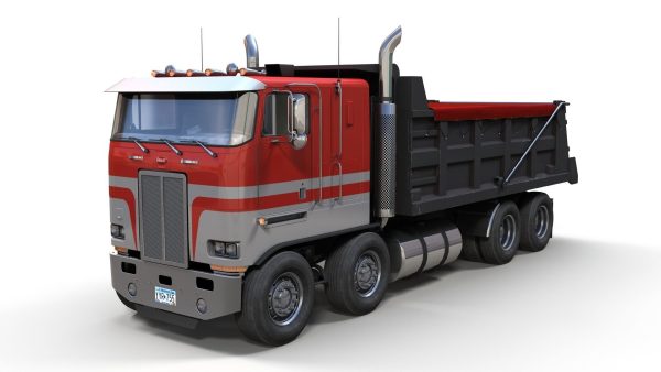 Peterbilt 362 tandem dump truck