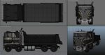 Peterbilt 362 tandem dump truck