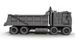 Peterbilt 362 tandem dump truck