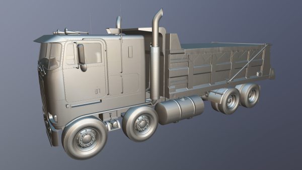 Peterbilt 362 tandem dump truck