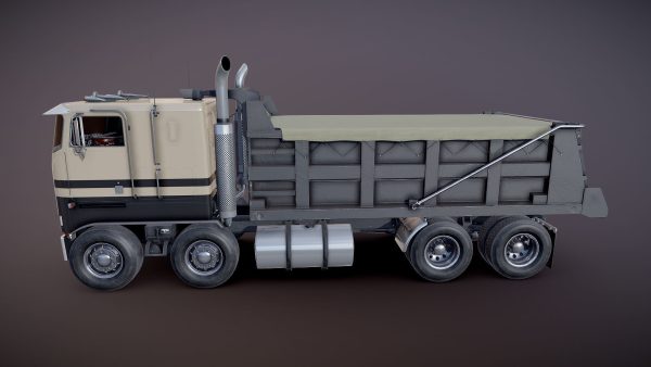 Peterbilt 362 tandem dump truck