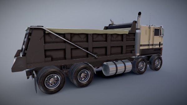 Peterbilt 362 tandem dump truck