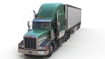 Peterbilt 377 refrigerated trailer