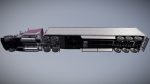 Peterbilt 377 refrigerated trailer