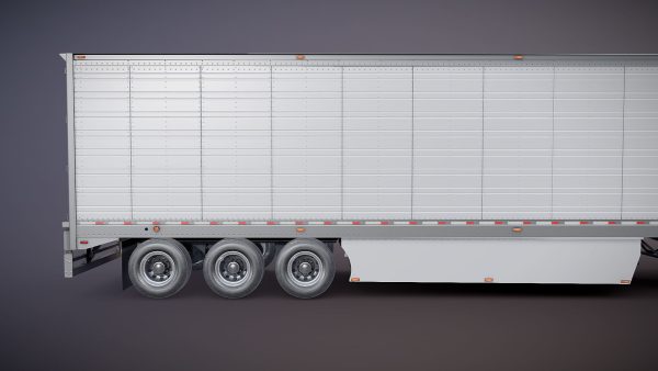 Peterbilt 377 refrigerated trailer