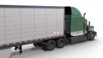Peterbilt 377 refrigerated trailer