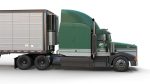 Peterbilt 377 refrigerated trailer