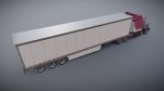 Peterbilt 377 refrigerated trailer