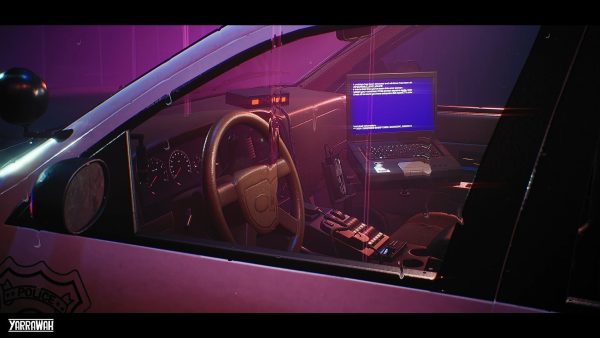 Police Car - Drivable UE4 UE5