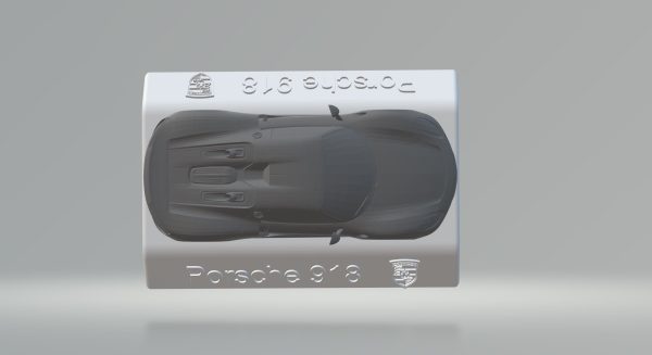 PORSCHE 918 CAR 3D PRINTING STL FILE