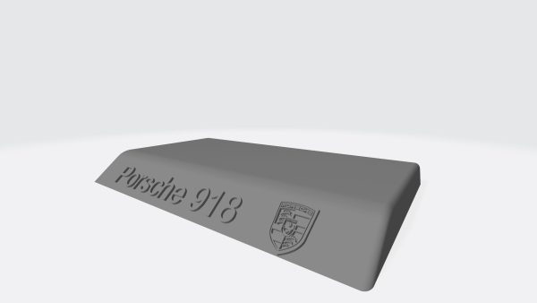 PORSCHE 918 CAR 3D PRINTING STL FILE